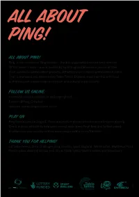 All About Ping! All About Ping! E Work Aims To