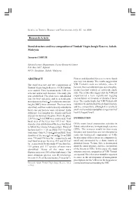 Research Article ABSTRACT Stand Structure and Tree Composition Of