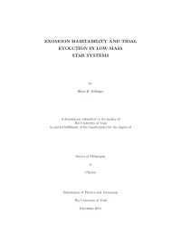 Exomoon Habitability and Tidal Evolution in Low-Mass Star Systems