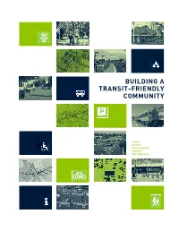 Building a Transit-Friendly Community