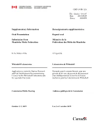 Supplementary Information Oral Presentation Submission From