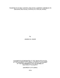 University of Florida Thesis Or Dissertation Formatting