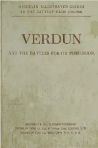 Verdun and the Battles for Its Possession