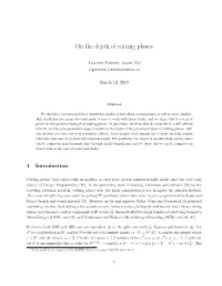 On the Depth of Cutting Planes