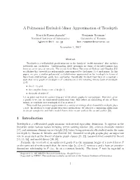A Polynomial Excluded-Minor Approximation of Treedepth