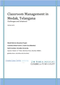 Classroom Management in Medak, Telangana Challenges and Solutions!