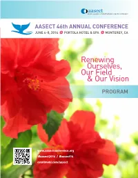 Renewing Ourselves, Our Field & Our Vision