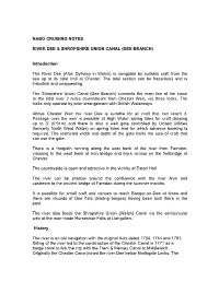River Dee Cruising Notes.DOC