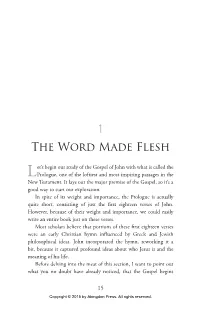 The Word Made Flesh