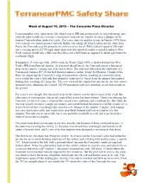 Week of August 10, 2015 – the Concorde Plane Disaster I Can
