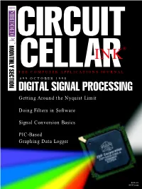 DIGITAL SIGNAL PROCESSING Getting Around the Nyquist Limit