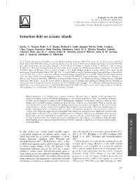 Extinction Debt on Oceanic Islands