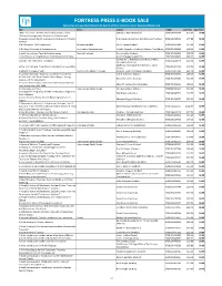FP Spring 2019 List FOR
