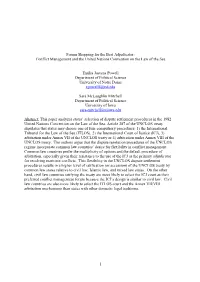 ITLOS Functions Primarily According to Rules Characteristic to the Civil Legal