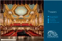 Theaters: Restoration, Revitalization & Adaptive Reuse