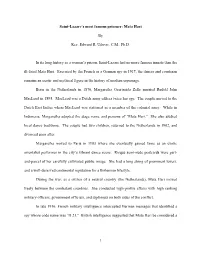 1 Saint-Lazare's Most Famous Prisoner: Mata Hari by Rev. Edward R