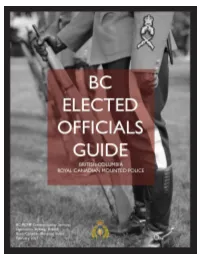17-Rcmpelectedofficialsguide.Pdf