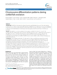 Chromosome Differentiation Patterns During Cichlid Fish Evolution
