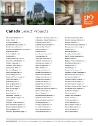 Canada Select Projects