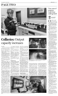 Collieries: Output Miners Scanned Their Faces Again to Pass Through a Security Gate