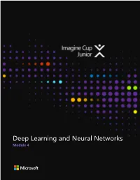 Deep Learning and Neural Networks Module 4