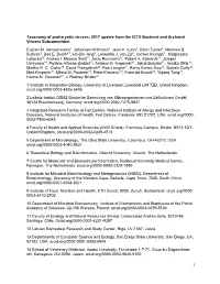 1 Taxonomy of Prokaryotic Viruses: 2017 Update from the ICTV