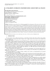 A Collision Avoidance Method Using Assur Virtual Chains