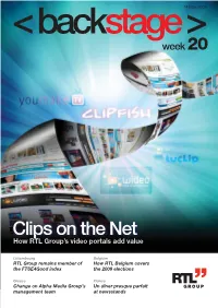 Clips on the Net How RTL Group’S Video Portals Add Value