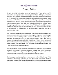 Privacy Policy