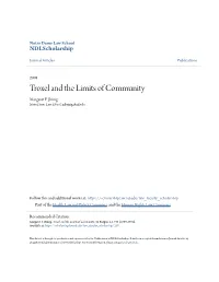 Troxel and the Limits of Community Margaret F