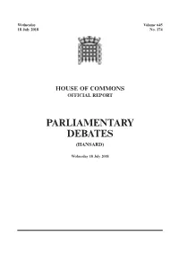 Whole Day Download the Hansard Record of the Entire Day in PDF Format. PDF File, 1.32