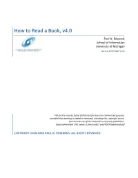 How to Read a Book R6