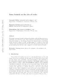 Some Bounds on the Size of Codes