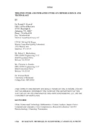 The Structure and Infrastructure of Chinese Science and Technology