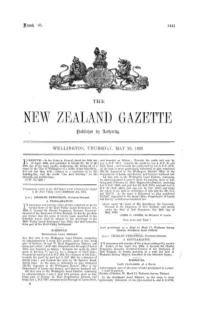 New Zealand Gazette