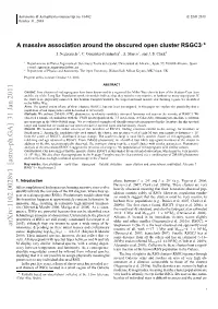 A Massive Association Around the Obscured Open Cluster RSGC3 Tent of the Clusters Is Uncertain.Membershipin RSGC1 and Ste2 2
