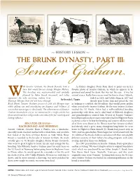 The Brunk Dynasty, Part Iii