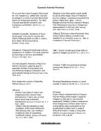 Canada's Colonial Practices to Access the Lower Saugeen