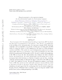 From the Supernova to the Supernova Remnant: the Three-Dimensional Imprint of a Thermonuclear Explosion Gilles Ferrand,1, 2 Donald C