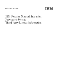 Network IPS: IBM Security