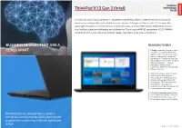 Thinkpad X13 Gen 2 (Intel)