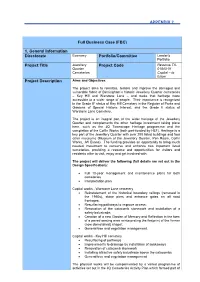 APPENDIX 2 Full Business Case (FBC) 1. General Information