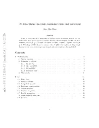 Arxiv:1911.12155V13 [Math.CA] 1 Jul 2020 2.7 Double Integration