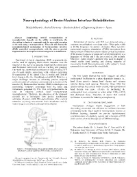 Brain-Machine Interface: from Neurophysiology to Clinical