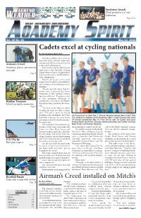 Cadets Excel at Cycling Nationals