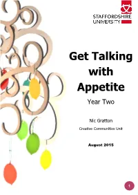 Get Talking with Appetite Year Two