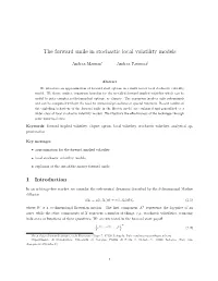 The Forward Smile in Stochastic Local Volatility Models
