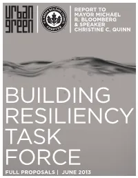 NYC BRTF. 2013. Resiliency Proposals.Pdf