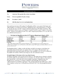 Powers Legislative Practice Group Date