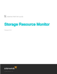 SRM 6.9 Administrator Guide